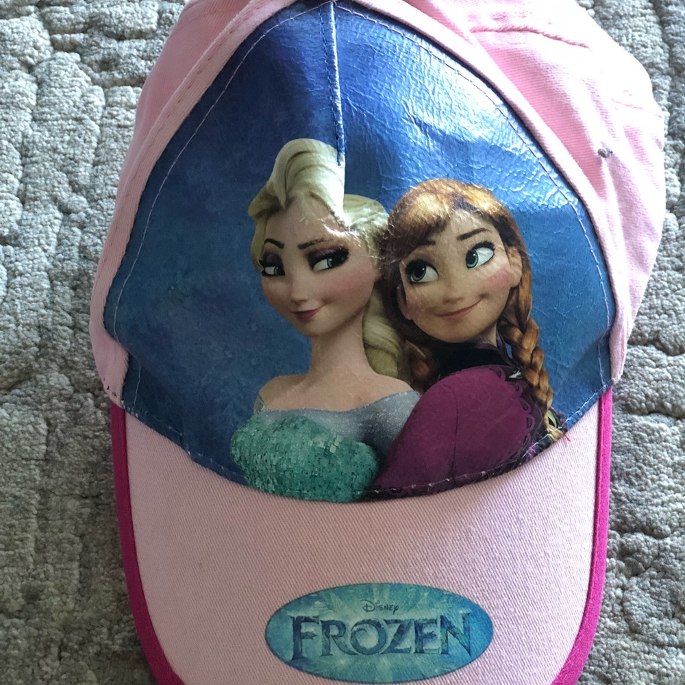 Toddler Girl’s Frozen Baseball Cap
